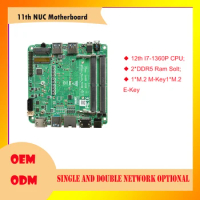 Intel NUC I5-1240P Mainboard NUC motherboard 100*100mm 2*2.5G lan Ports