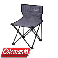 【Coleman 美國 吸震摺椅《灰》】CM-26853/摺疊椅/收納椅/露營椅
