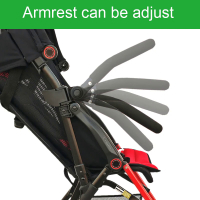 COLU KID® 1:1 Baby Stroller Accessories Armrest Bumper and Leg Rest Board Adjustable Extend Footboard for Combi F2 Stroller