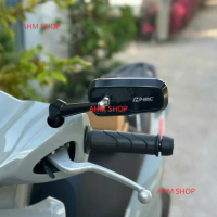Gương  Chiếu Hậu Xe Máy H2C Vuông Nhôm CNC Gắn Varrio Visson Fuled Wave Dream
