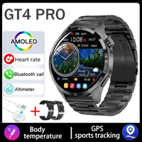 Fashion for Huawei GT 4 smart watch men watch 4 Pro AMOLED HD screen Bluetooth call NFC health monit