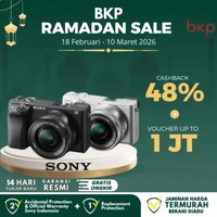 BKP Sony Alpha A6400 6400 Kit 16-50mm Kamera Mirrorless SILVER