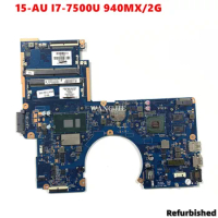 Refurbished Laptop Motherboard DAG34AMB6D0 G34A For HP 15-AU 15-au010wm 913604-501 913604-001 913604-601 W I7-7500U 940MX 2G