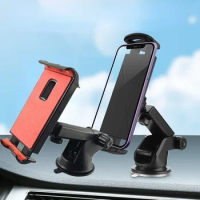 Car General Mobile Phone Holder Suction Cup Air Outlet Gravity Bracket Shockproof Navigation Cars Mobile Phone Holder