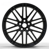 Forged Wheel Modified Model21 Inch 5x108 5x112 5x120 6061t6-Aluminum Alloy Gloss Black Car Wheel Hub