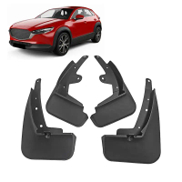 บังโคลนหน้าและหลัง, สำหรับ Mazda CX-30 CX30 2020 2021, การ์ดบังโคลน, กันชน, แผ่นกันกระเด็น, กันชน, อ