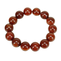 【藏珠家】精品14mm阿卡圓珠天珠手鍊