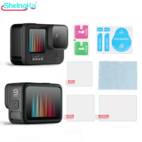 Tempered Glass Screen Protector Cover Case for GoPro Hero 9 / 10 Black Lens Protection Protective Film for Gopro9 Accessories