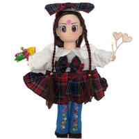 【A-ONE 匯旺】凱莉 手偶娃娃 送梳子可梳頭 換裝洋娃娃家家酒衣服配件芭比娃娃 布偶玩偶童玩戲偶公仔