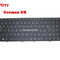 Laptop Keyboard For SKIKK 17WU77 With Frame New Black German GR With Backlit