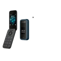 Original Nokia 2660 Flip 4G Feature Phone Dual SIM 2.8" Bluetooth FM Radio 1450mAh Rugged Push-button Telephone Multilingual