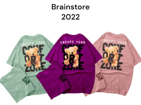 Kaos Comfort Zone Cewek Oversize / Baju Atasan Wanita Keren Santai Oblong Sablon / T-shirt / Katun C