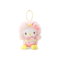 【SANRIO 三麗鷗】復活節系列 小雞裝扮造型玩偶吊練 Hello Kitty