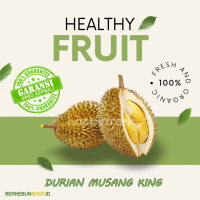 Bibit Durian Musang king/ Durian Musangking/ durian raja kucing import bisa berbuah dalam pot rasany
