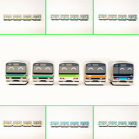 JR東日本電車 E231系 山手線 中央線 鐵支路4節迴力小列車 迴力車 火車玩具 QV059T1 TR台灣鐵道