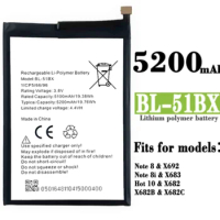 BL-51BX Battery 5200mah 3.85V for infinix X692/NOTE 8/X683 BL-51BX mobile phone High Quality battery