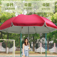 遮陽傘太陽傘大號大傘商用戶外大雨傘擺攤廣告傘雨傘折疊圓庭院傘-