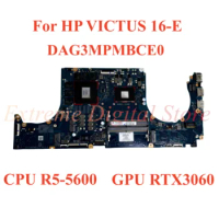 For HP VICTUS 16-E Laptop motherboard DAG3MPMBCE0 with CPU R5-5600 RTX3060 100% Tested Fully Work