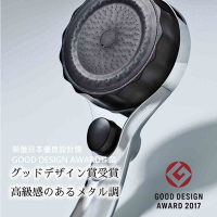 MIZSEI 日本製奈米氣泡美肌舒壓蓮蓬頭 SH23M