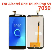 For Alcatel One Touch Pop S9 OT7050Y OT7050 7050y 7050 LCD Display Touch Screen Digitizer Assembly + Tools