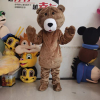 cosplay teddy bear mascot costume anime bear cartoon doll Halloween carnival party event performance dress suit