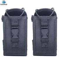 2pcs Big 3in1 Nylon Pouch Bag Carry Case for BaoFeng UV5R UV-5R UV-82 UV-XR UV-9R Plus YAESU TYT WOUXUN Mototrola Walkie Talkie