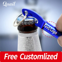 Quail Whistle Beer Bottle Opener in Aluminum Alloy Keychain Special Design Bottle Opener Kitchen Bar Tools Free engraved Text