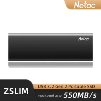 Netac External SSD 2TB 1TB 250GB 500GB HDD Portable SSD USB 3.2 Hard Disk Type C Solid State Drive for Laptop Notebook Computer