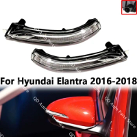 87614 F2000 87624 F2000 For Hyundai Elantra 2016-2018 Car Rearview Wing Door Side Mirror Turn Signal Light Lamp