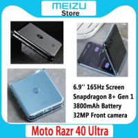 Global Rom Motorola Moto Razr 40 Ultra 5G Smartphone 32MP Front Camera Snapdragon 8+ Gen 1 6.9" 165Hz 3800mAh 30W China Rom