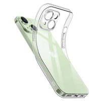 For iPhone 15 Case Clear Silicone Soft TPU Cover For iPhone 15 Pro iPhone 15 Plus iPhone 15 Pro Max Transparent Coque
