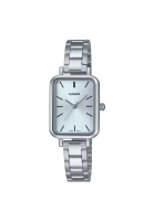 Casio Watches Casio Women's Analog Watch LTP-V009D-2E Silver Stainless Steel Band Ladies Watch