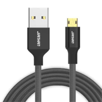 JianHan Reversible Micro USB Cable 2m 1m Fast Charger Data Cable For Samsung S6 S7 Xiaomi Mobile Phone Cables for Android Phones