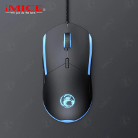 [READY STOCK CHINA] IMICE T30 Gaming Mouse Berwayar 3200 DPI 6D Butang Makro Boleh Diprogram 1.8M Ka