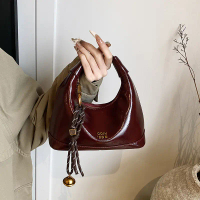 New Women's Handbag Small Bag 2025 Versatile High-end Crossbody Bag Handbag Dumpling Bag