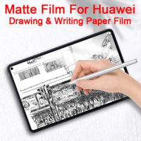Paper Feel Drawing Film For Huawei Matepad SE 10.4 11 inch Honor Pad 8 12 inch Pro 10.8 12.6 11 M5 Lite Matte Screen Protector