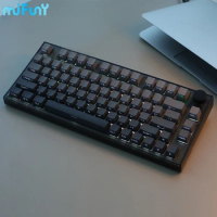 MiFuny NJ80 Wireless Mechanical Keyboard Bluetooth Tri Mode Hot Swap RGB Backlit 80 Key Office Gaming Keyboard for PC Mac Laptop