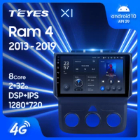TEYES X1 For Dodge Ram 4 IV DJ DS 2013 - 2019 Car Radio Multimedia Video Player Navigation GPS Android 10 No 2din 2 din dvd