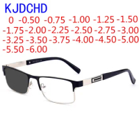 New Photochromic Glasses Frame Photochromic Prescription Myopia Gasses 0-0.50-1.0 to -6.0