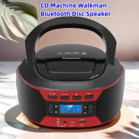Portable Cd Player Wireless Bluetooth Speakers FM Radio Walkman Boombox Home Prenatal Education Machine English MP3 Music Player