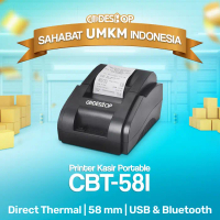 Printer Termal Codeshop CBT-58i Print Nota Kasir 58 mm Bluetooth