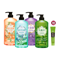 【美吾髮】香水系列 無矽靈玻尿酸植萃 洗髮精700ml x4入(多款任選)