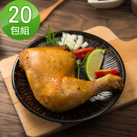 【快樂大廚】日式烤雞腿/糖香桂味煙燻雞腿20隻組