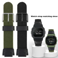 High Quality Nylon WatchBand for Casio AE-1000 W-S200H W-800H W-216H 735H W-215 AEQ-110W SGW-300H 400H 500H MRW-200H Strap