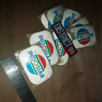 STICKER CUTTING RCTI TV ,GLOBAL TV, MNC TV, INDOSIAR