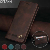 REALME 11 9 Pro+ 5G Premium Case Anti-theft Leather Flip Book For OPPO Realme 9 Pro Plus Case Realme9 9i 10 4G Phone Cover G07R