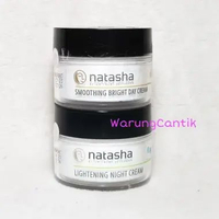 Natasha Skincare Paket Krim Perawatan Wajah (SmoothBright,LNC) by dr Fredi Setyawan Original Pagi Ma