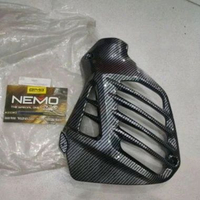 NEMO Cover Tutup Radiator Nmax 155 Old Carbon