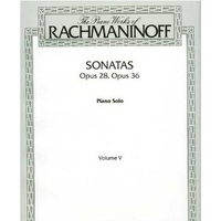 【學興書局】Rachmaninoff 拉赫曼尼諾夫 Sonatas Op.28, Op.36 for Piano