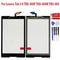 For Lenovo Tab 3 8 TB3-850F TB3-850M TB3-850 Touch Screen Digitizer Sensor Touch Panel Replacement